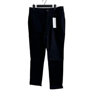 NWT Lars Amadeus Men's Black Dress Pants 32